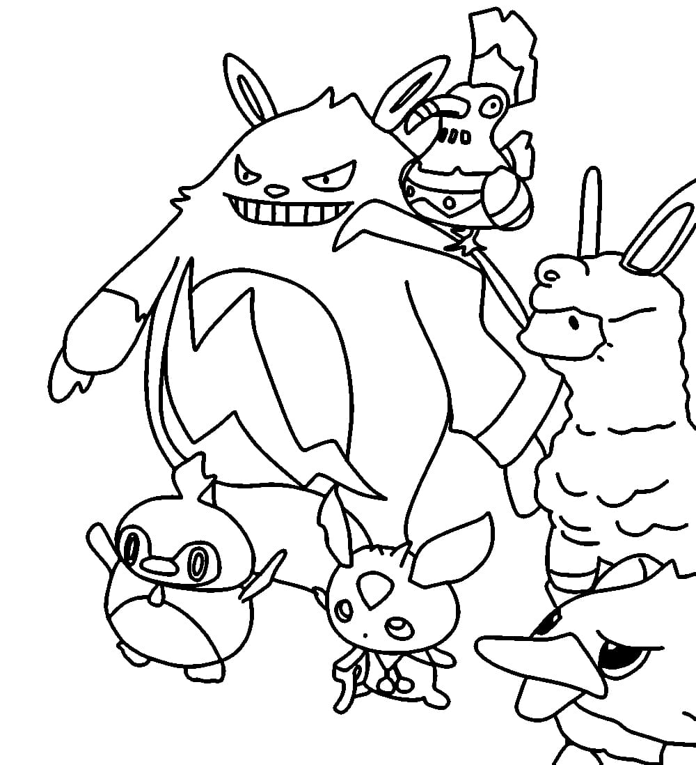 Coloring page: Palworld (Video Games) #209687 - Free Printable Coloring Pages