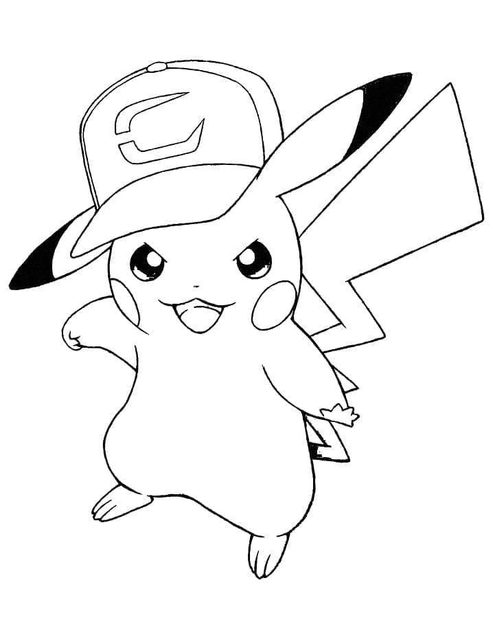 Free printable Pikachu coloring page #177229 from Video Games collection Free printable Pikachu coloring page #177229 from Video Games collection