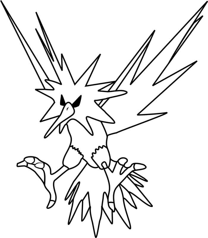 Free printable Pokemon coloring page #170747 from Video Games collection
