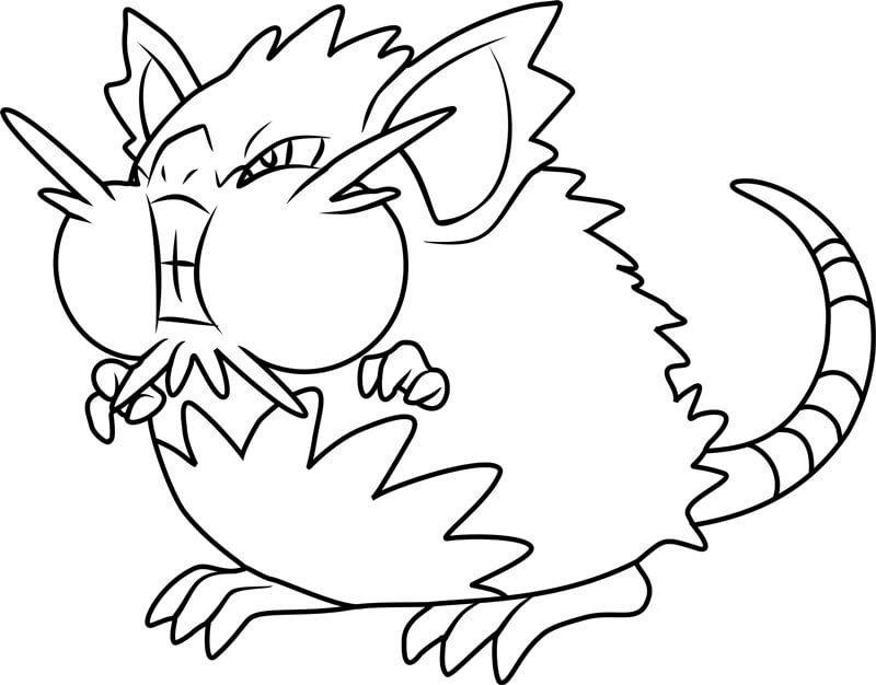 Free printable Pokemon coloring page #170763 from Video Games collection