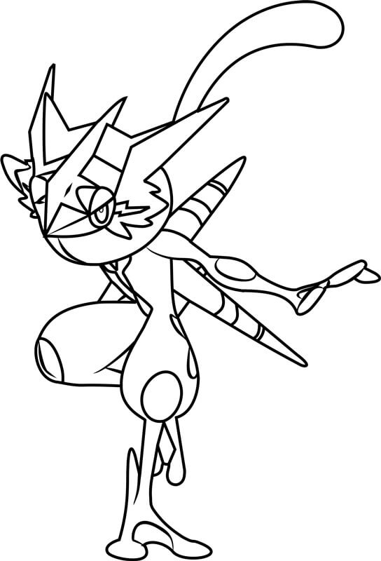 Free printable Pokemon coloring page #171195 from Video Games collection Free printable Pokemon coloring page #171195 from Video Games collection