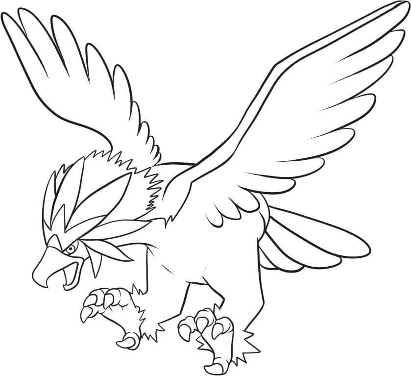 Free printable Pokemon coloring page #171213 from Video Games collection