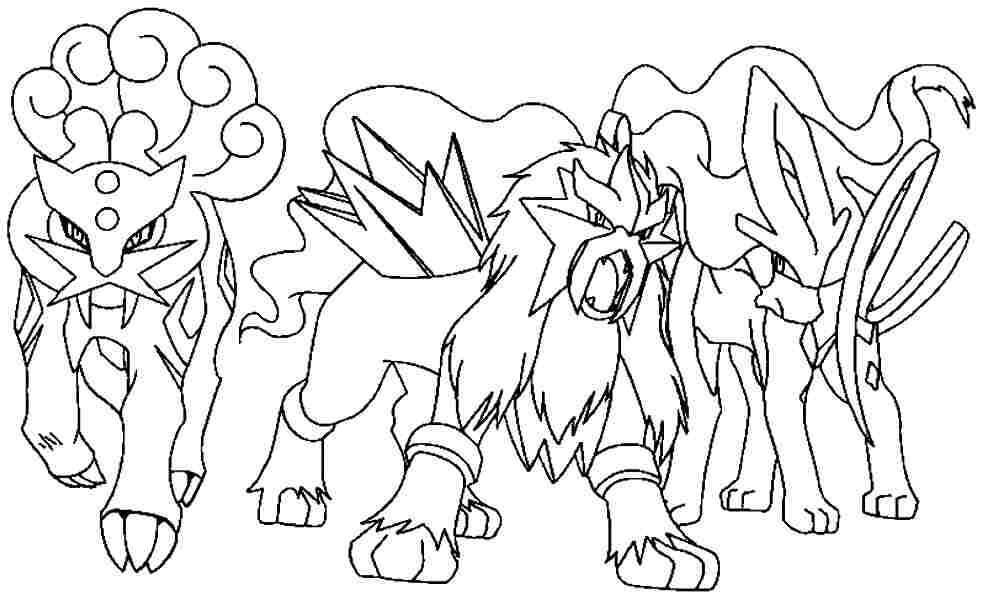 Free printable Pokemon coloring page #171833 from Video Games collection