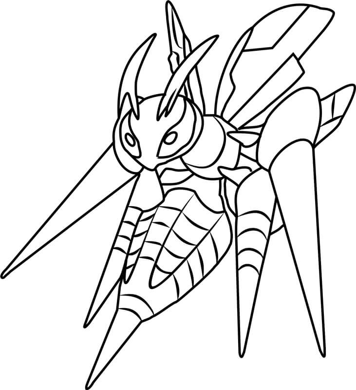 Free printable Pokemon coloring page #171848 from Video Games collection