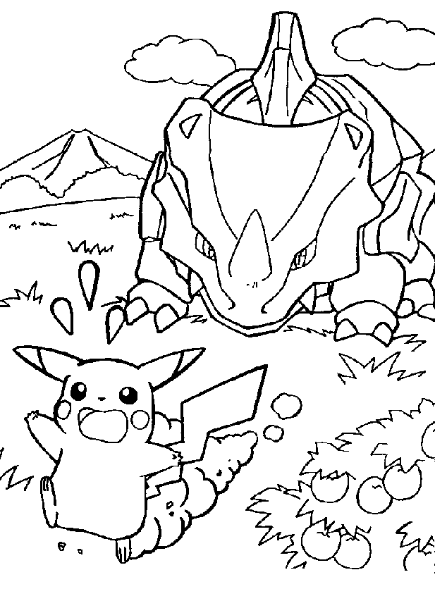 Free printable Pokemon coloring page #24622 from Video Games collection Free printable Pokemon coloring page #24622 from Video Games collection