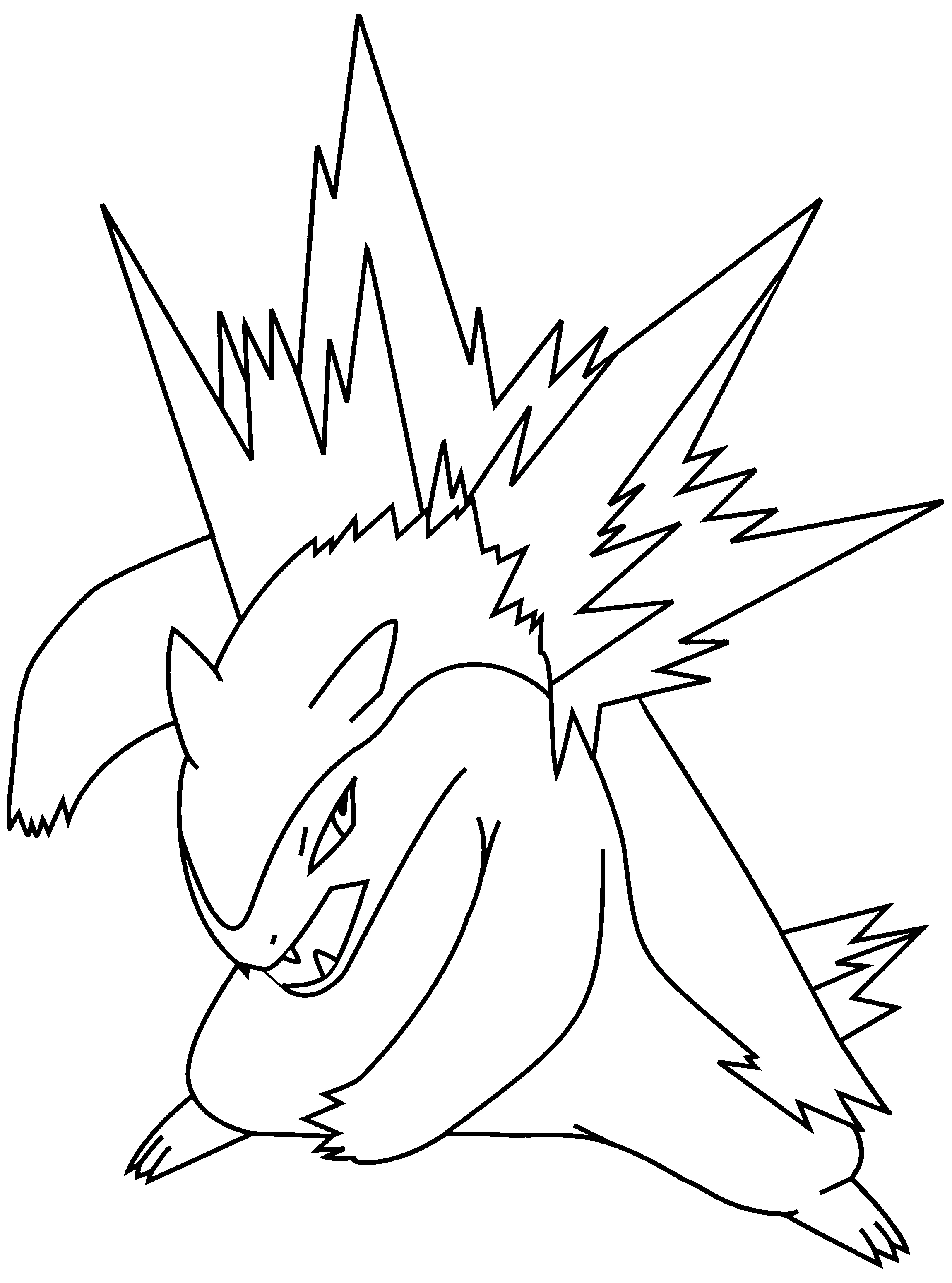 Free printable Pokemon coloring page #24665 from Video Games collection