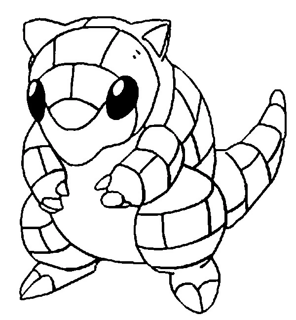Free printable Pokemon coloring page #24763 from Video Games collection