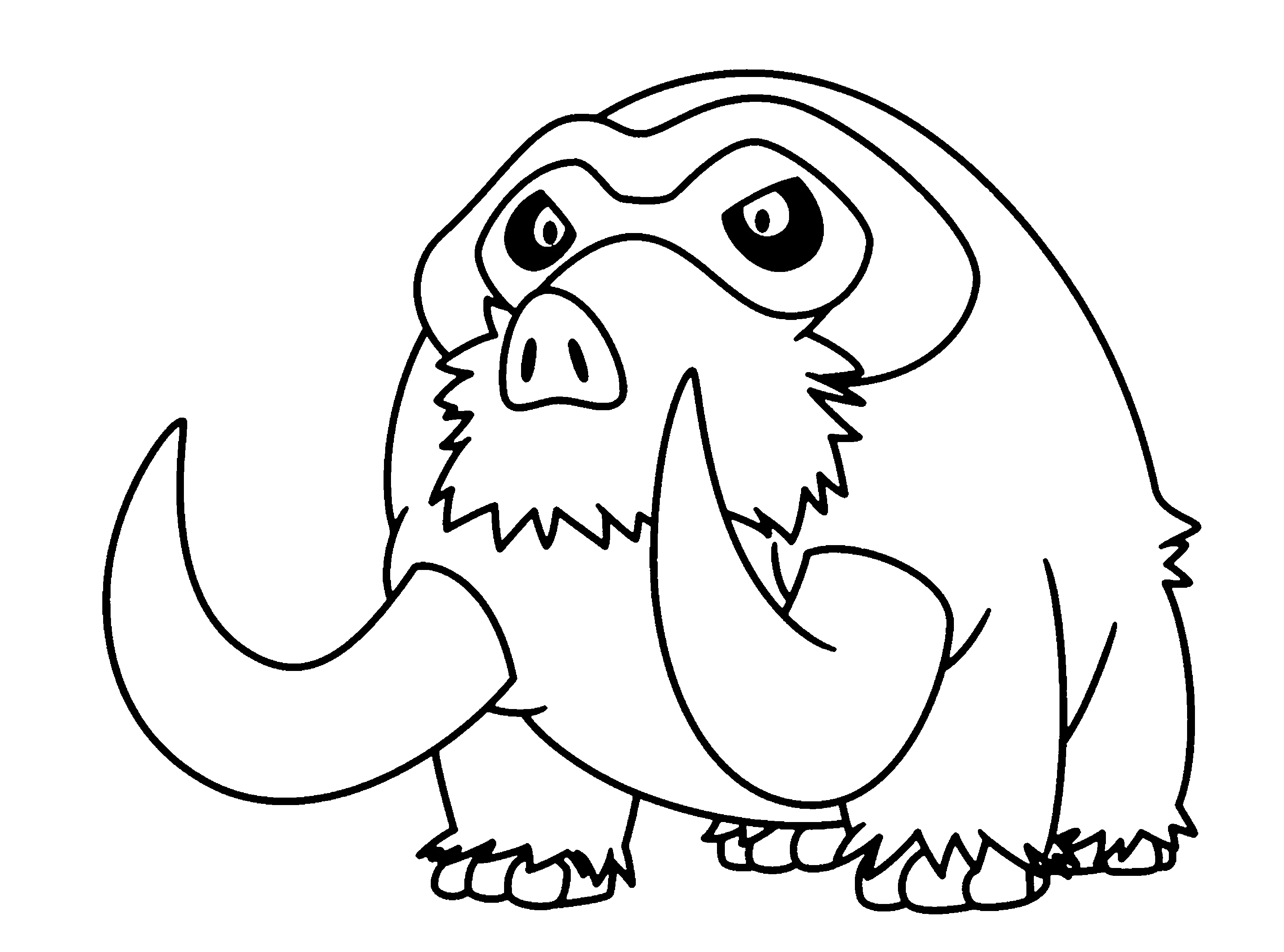 Free printable Pokemon coloring page #24805 from Video Games collection
