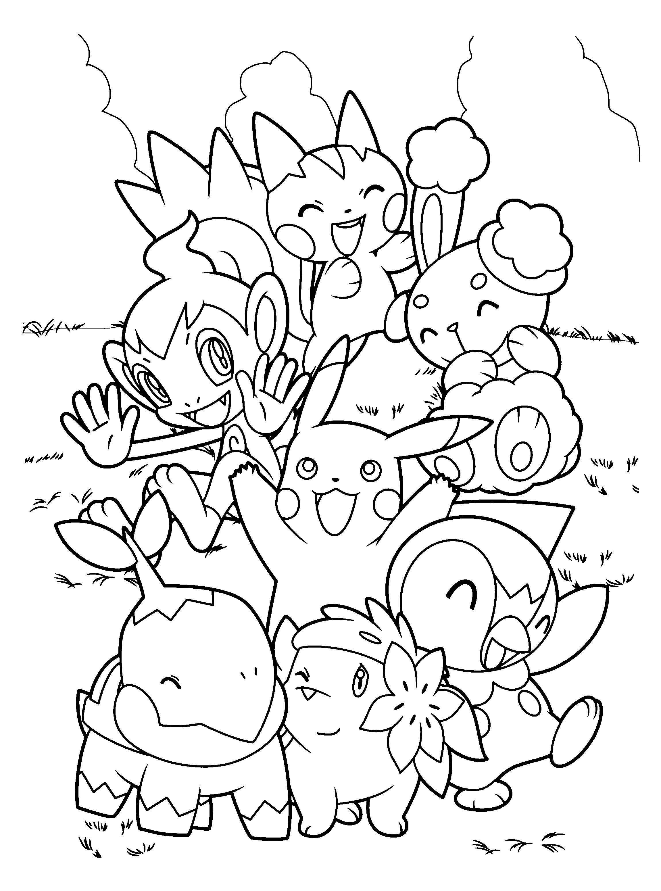 Coloring page: Pokemon Go (Video Games) #154134 - Printable coloring pages