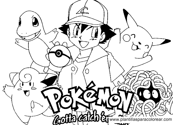 Drawing Pokemon Go #154288 (Video Games) – Printable coloring pages