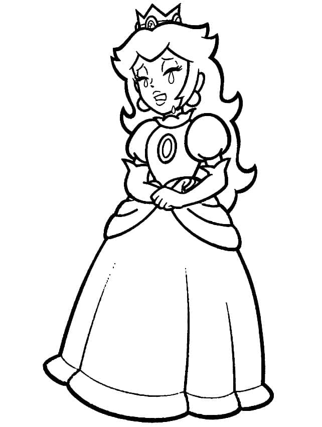 Free printable Princess Peach coloring page #211853 from Video Games collection