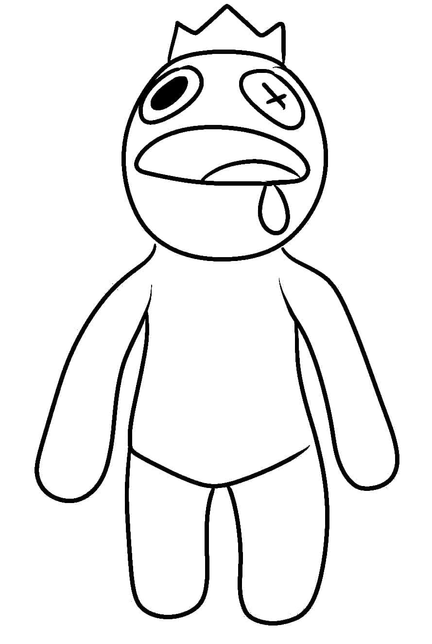 Free printable Rainbow Friends coloring page #201291 from Video Games collection