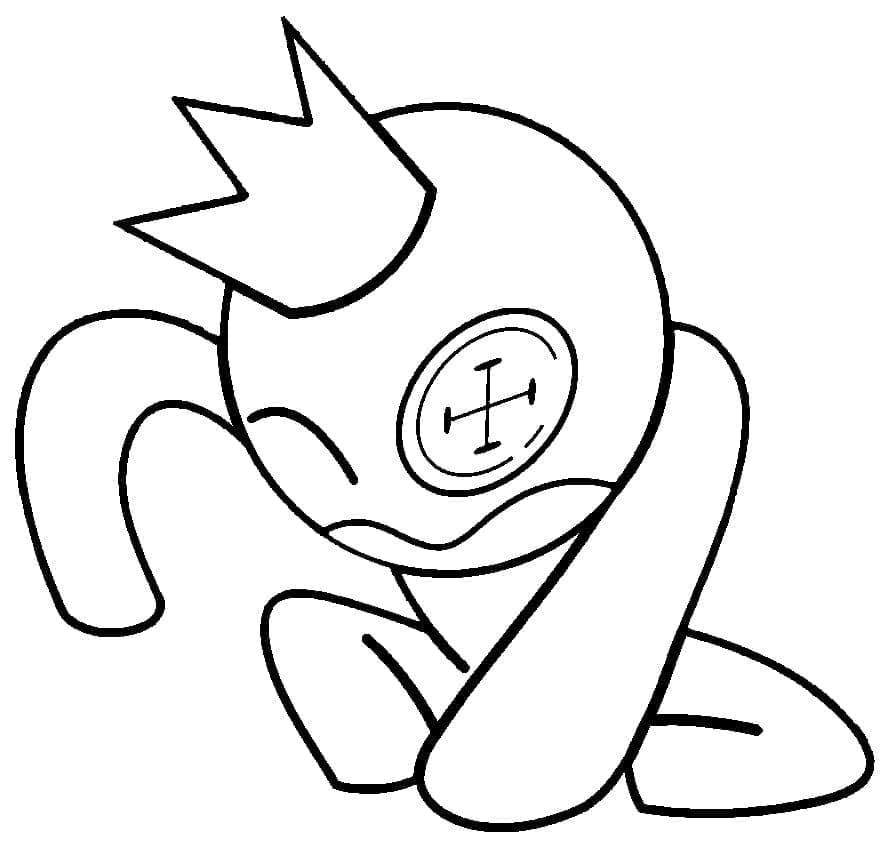 Free printable Rainbow Friends coloring page #201294 from Video Games collection