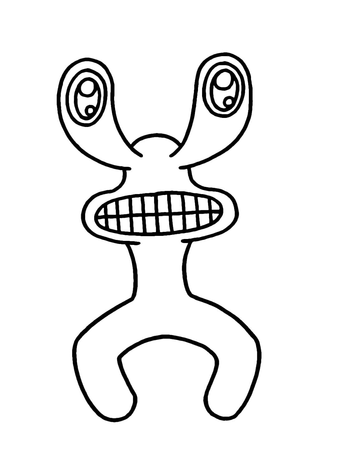 Free printable Rainbow Friends coloring page #201309 from Video Games collection