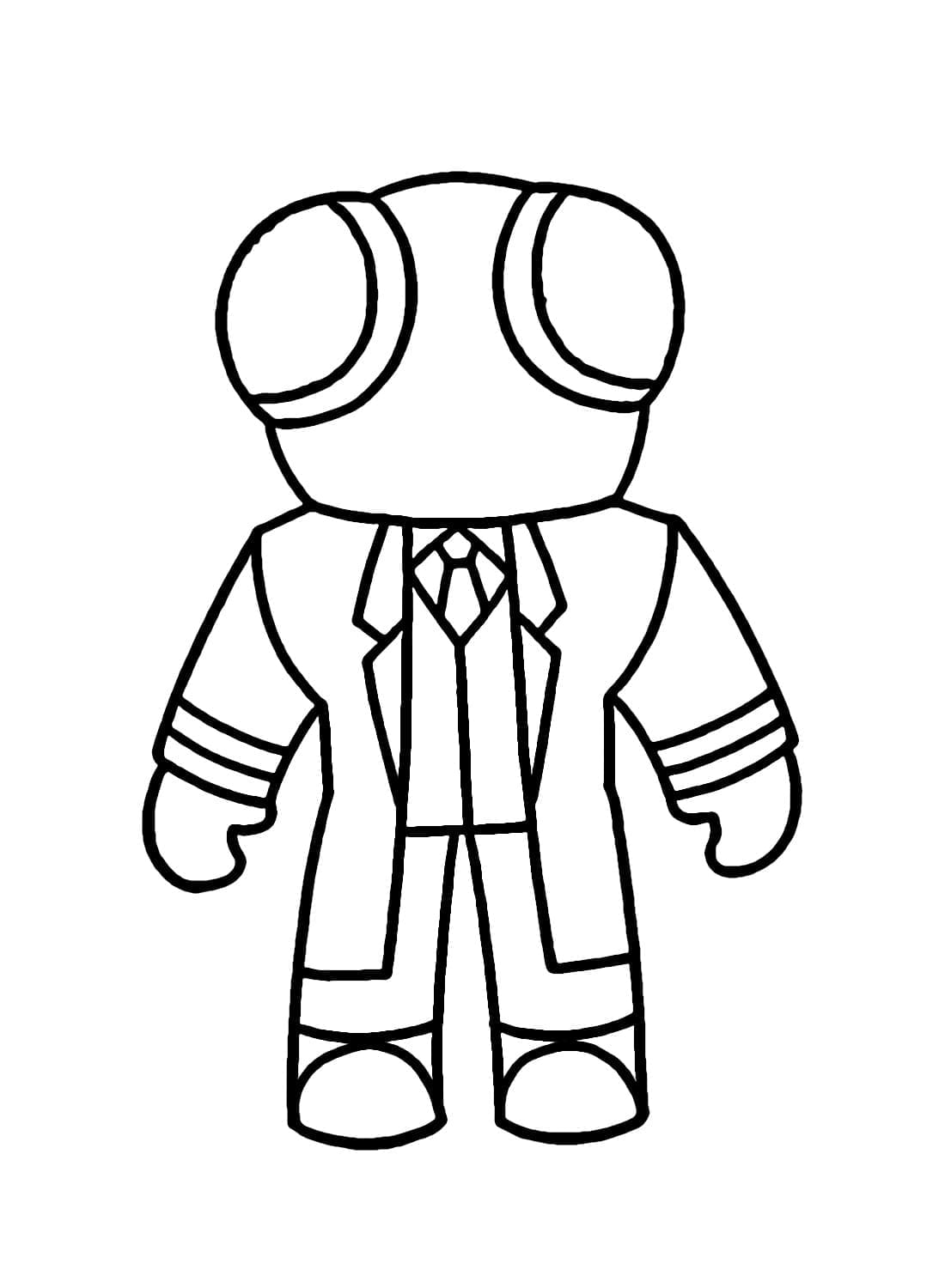 Free printable Rainbow Friends coloring page #201324 from Video Games collection