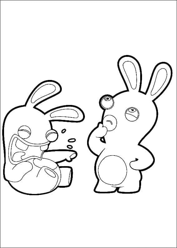 Free printable Raving Rabbids coloring page #199070 from Video Games collection Free printable Raving Rabbids coloring page #199070 from Video Games collection