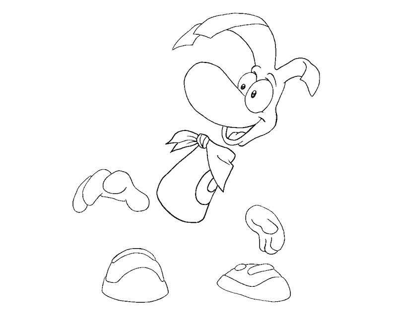 Coloring page: Rayman (Video Games) #114420 - Free Printable Coloring Pages