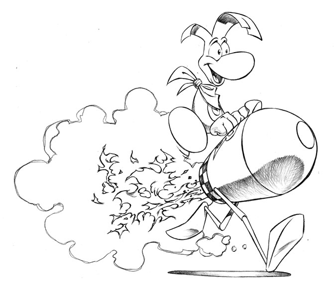 Coloring page: Rayman (Video Games) #114423 - Printable coloring pages