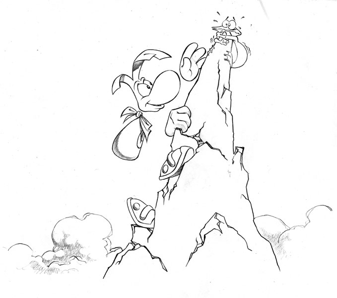 Coloring page: Rayman (Video Games) #114426 - Free Printable Coloring Pages