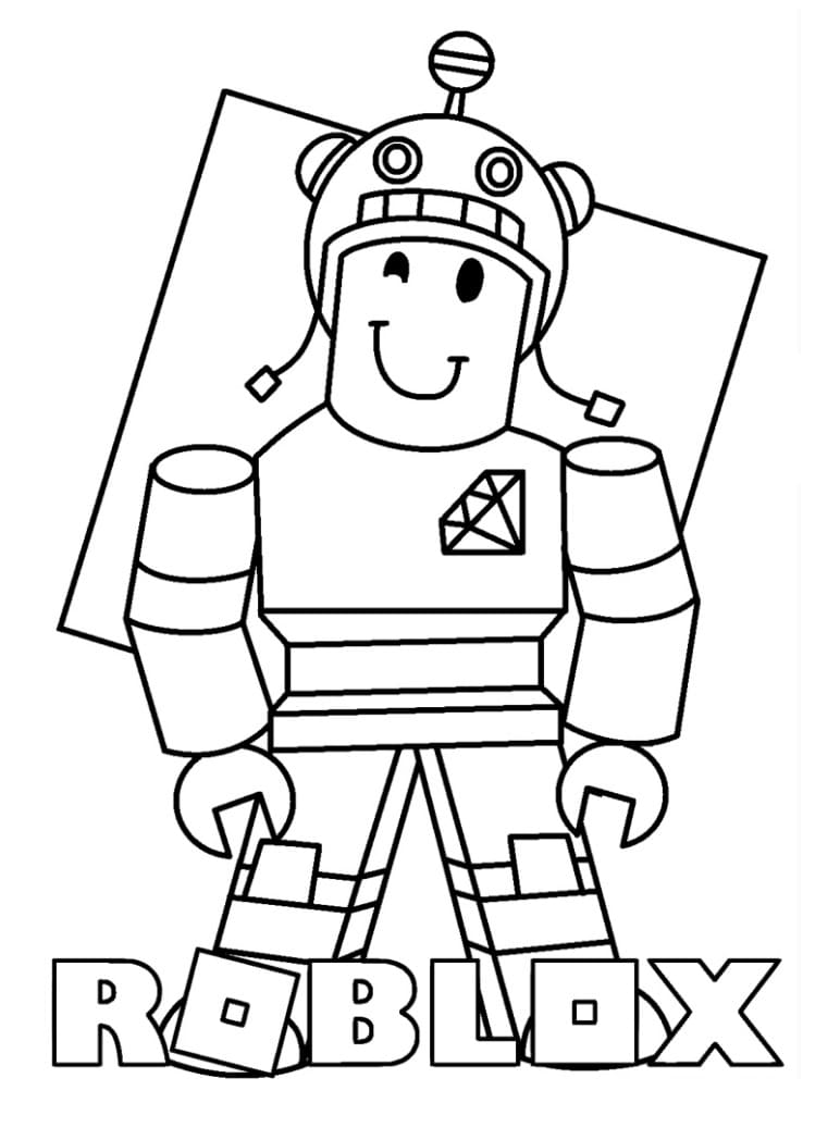 Coloring page: Roblox (Video Games) #170254 - Free Printable Coloring Pages