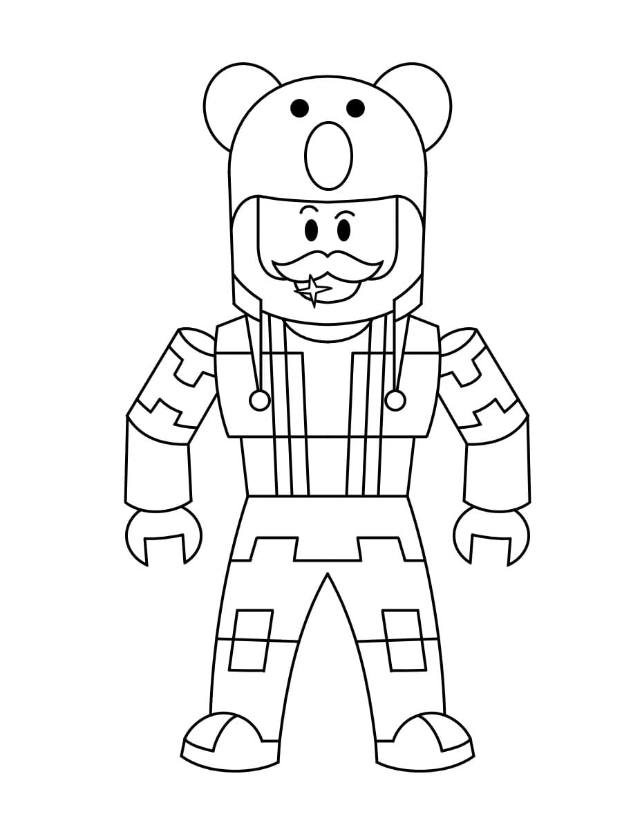 Coloring page: Roblox (Video Games) #170261 - Free Printable Coloring Pages