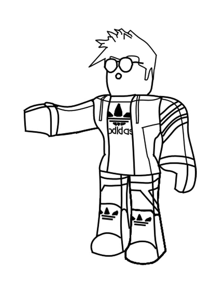 Coloring page: Roblox (Video Games) #170263 - Free Printable Coloring Pages