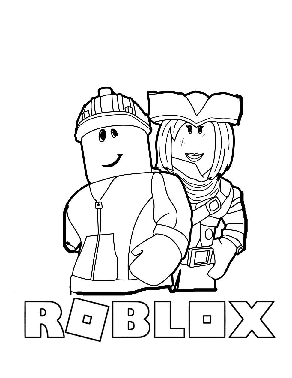 Coloring page: Roblox (Video Games) #170273 - Free Printable Coloring Pages