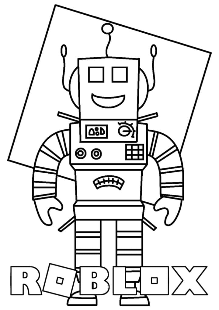 Free printable Roblox coloring page #174441 from Video Games collection