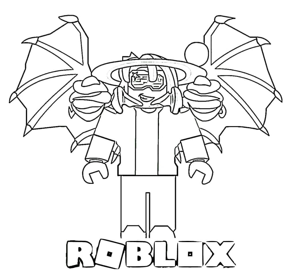 Free printable Roblox coloring page #214710 from Video Games collection Free printable Roblox coloring page #214710 from Video Games collection