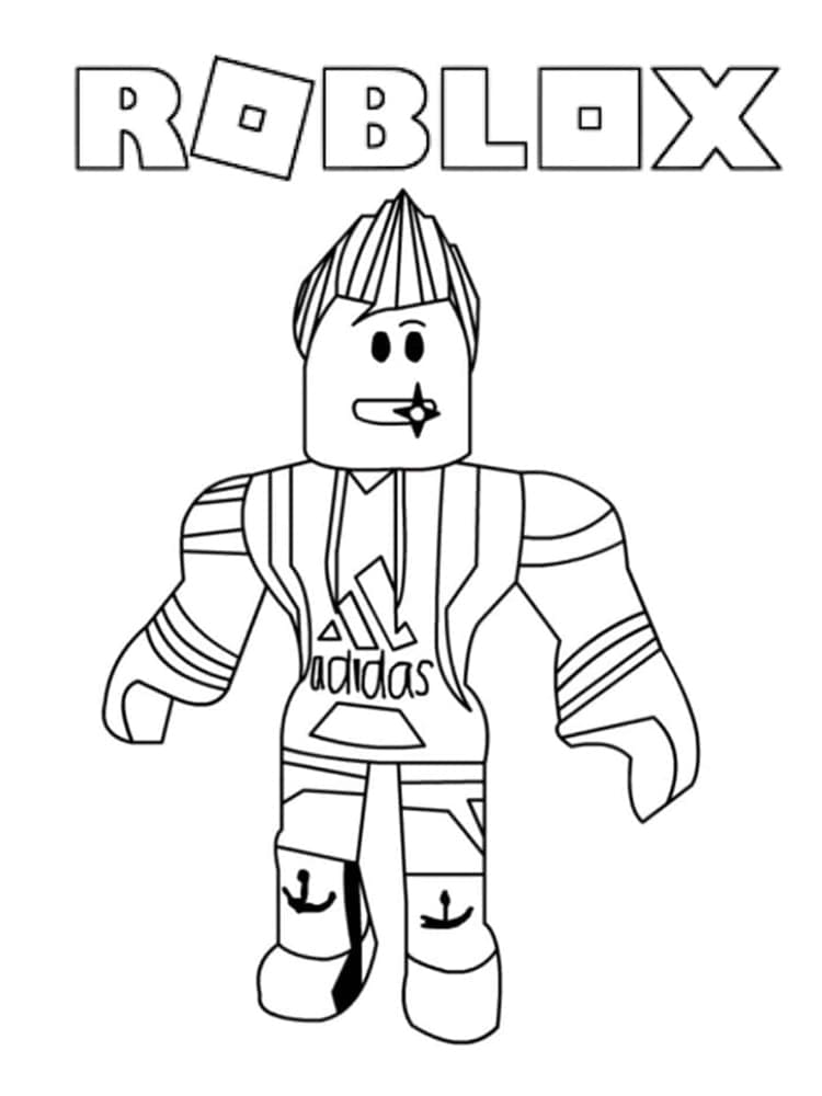 Free printable Roblox coloring page #214719 from Video Games collection Free printable Roblox coloring page #214719 from Video Games collection