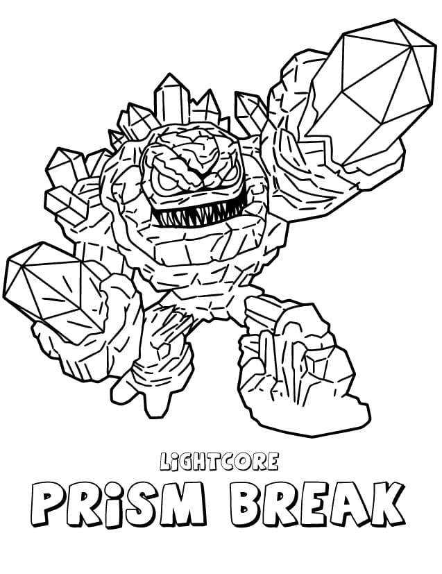 Free printable Skylanders coloring page #195284 from Video Games collection