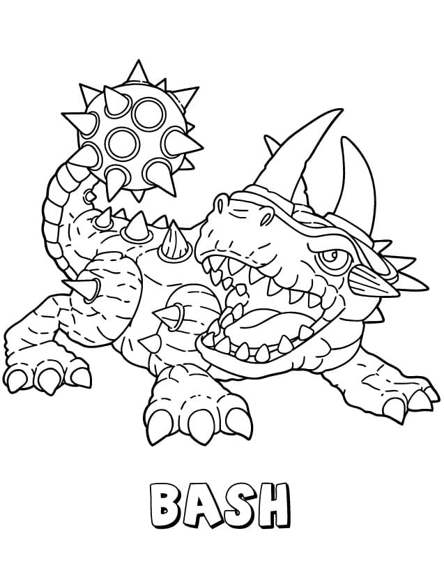 Free printable Skylanders coloring page #195285 from Video Games collection