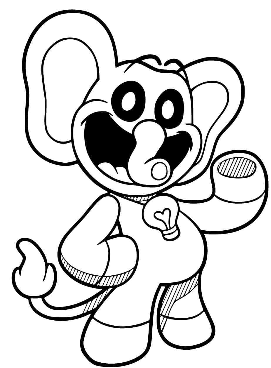 Free printable Smiling Critters coloring page #213199 from Video Games collection