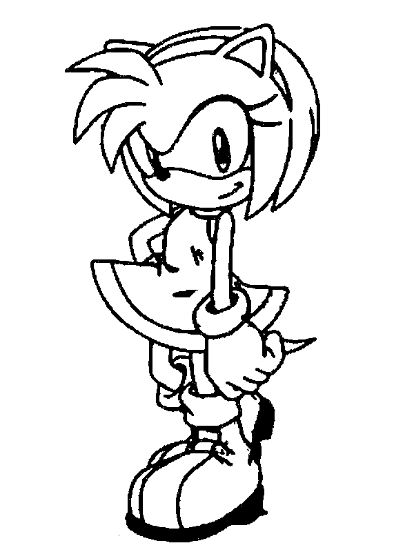 Coloring page: Sonic (Video Games) #153869 - Printable coloring pages