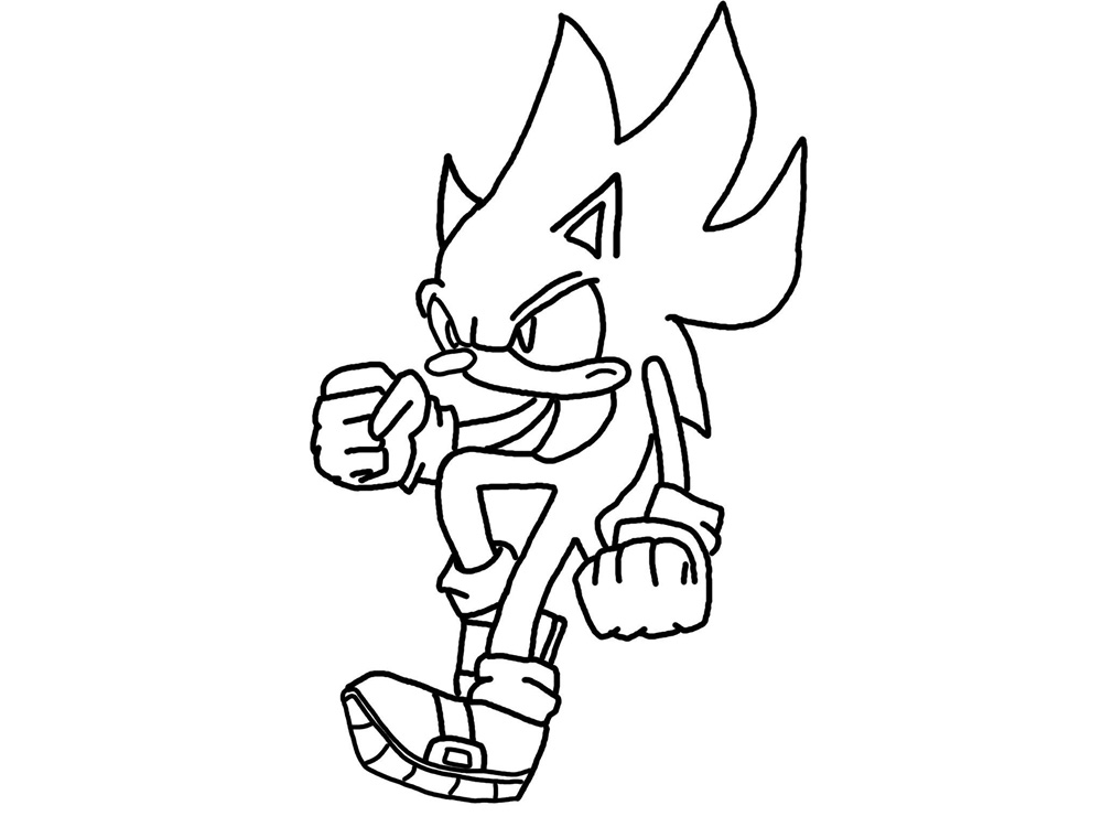 drawing sonic 153894 video games printable coloring pages