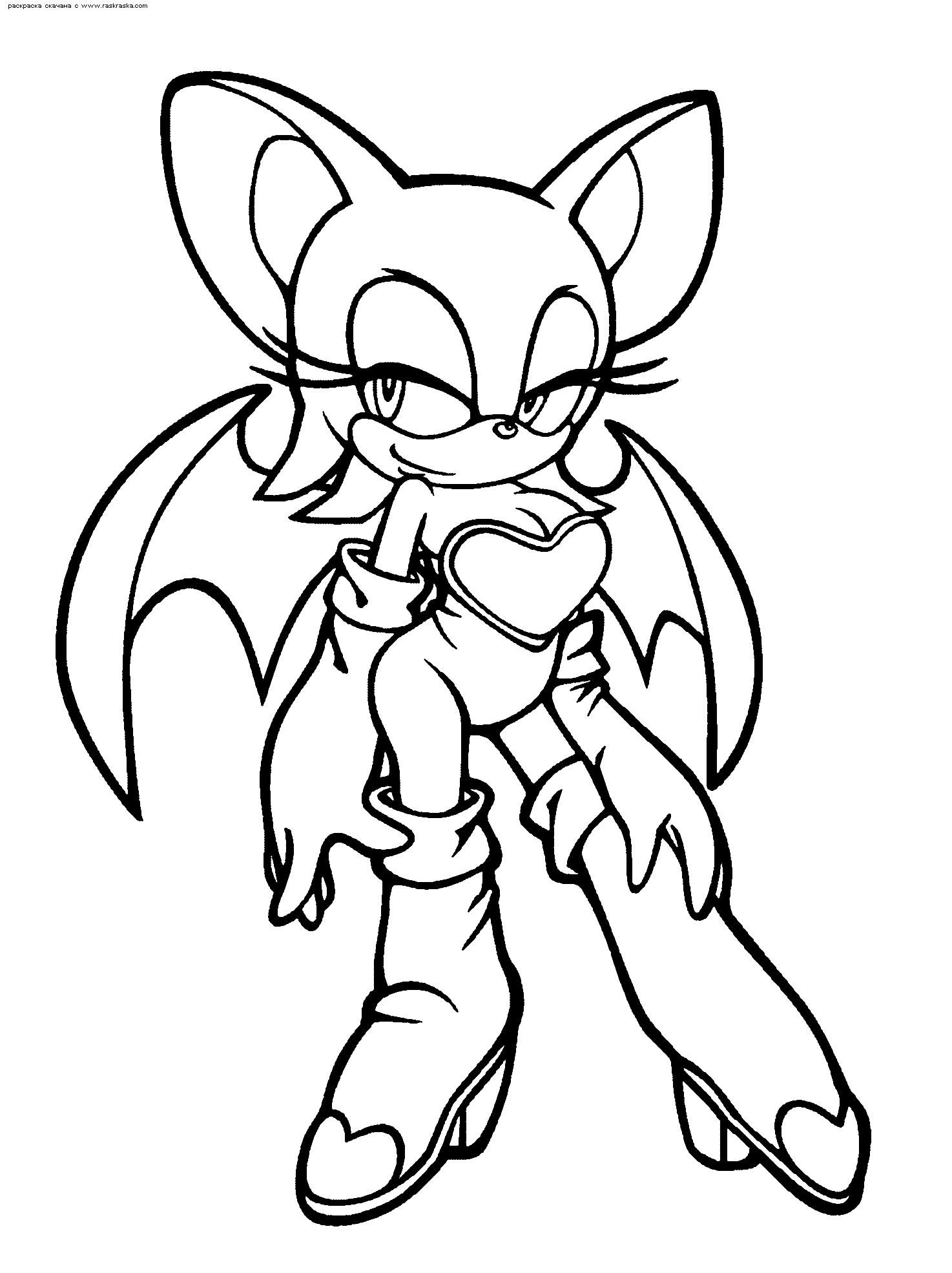 Coloring page: Sonic (Video Games) #153895 - Free Printable Coloring Pages
