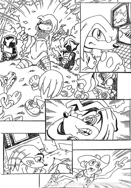 Coloring page: Sonic (Video Games) #153903 - Free Printable Coloring Pages