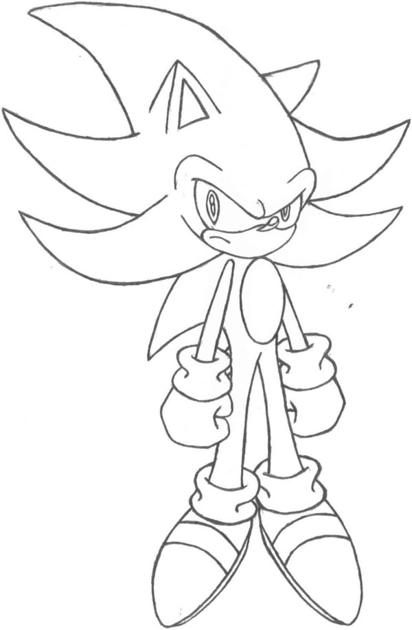 Coloring page: Sonic (Video Games) #153912 - Printable coloring pages