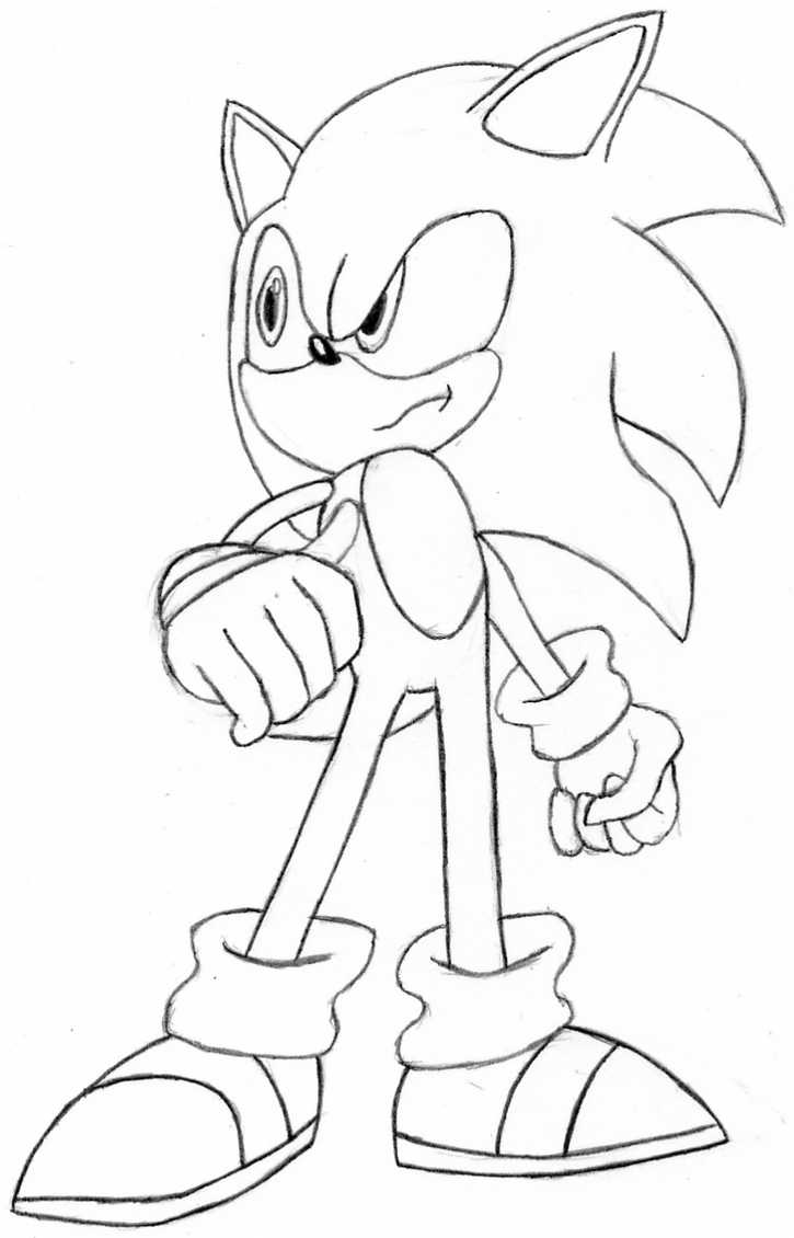 Drawing Sonic 20 Video Games – Printable coloring pages