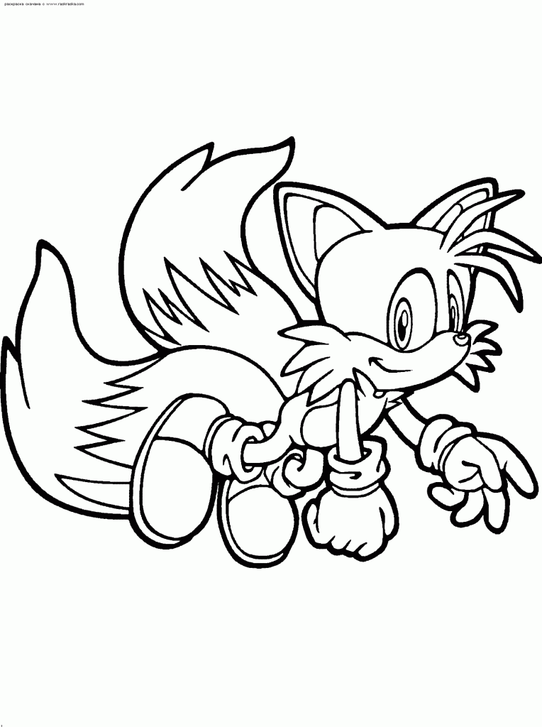 Coloring page: Sonic (Video Games) #153940 - Printable coloring pages