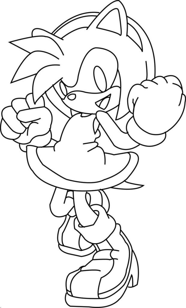 Coloring page: Sonic (Video Games) #153951 - Free Printable Coloring Pages