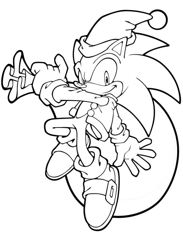 Coloring page: Sonic (Video Games) #153965 - Free Printable Coloring Pages