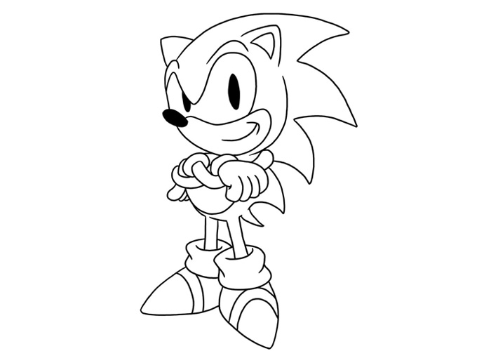 Coloring page: Sonic (Video Games) #153984 - Free Printable Coloring Pages