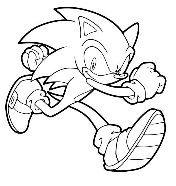 Coloring page: Sonic (Video Games) #153994 - Free Printable Coloring Pages