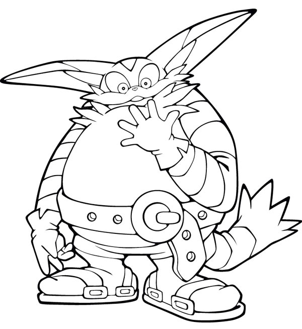 Coloring page: Sonic (Video Games) #153998 - Free Printable Coloring Pages