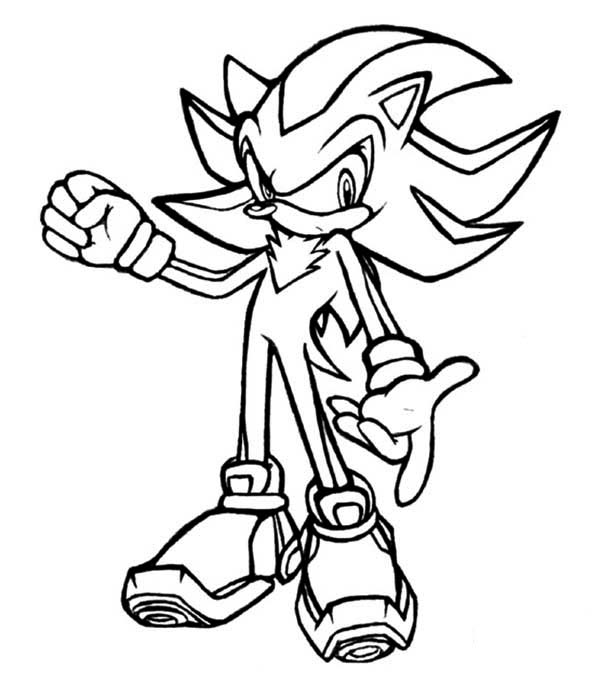 Coloring page: Sonic (Video Games) #154006 - Printable coloring pages