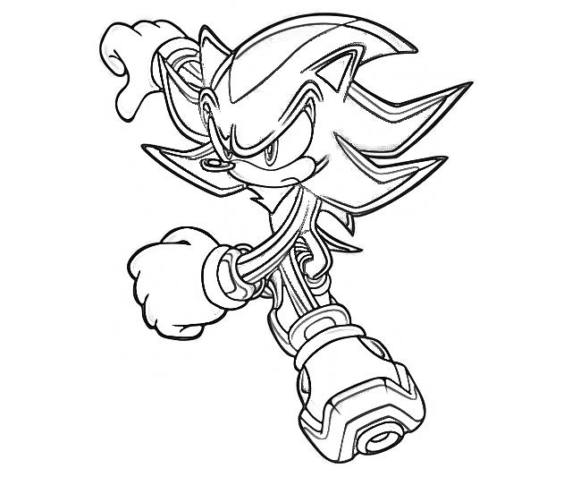 Coloring page: Sonic (Video Games) #154011 - Free Printable Coloring Pages