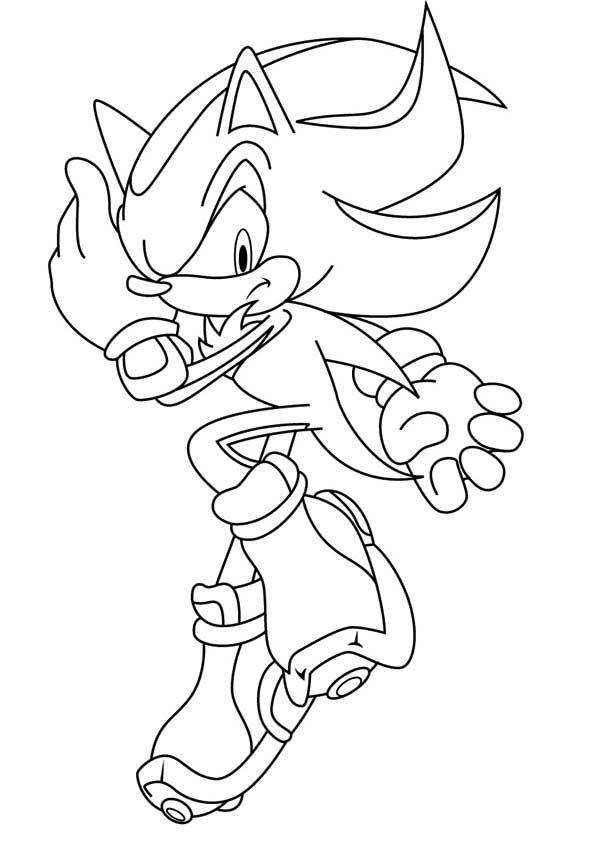Coloring page: Sonic (Video Games) #154025 - Printable coloring pages