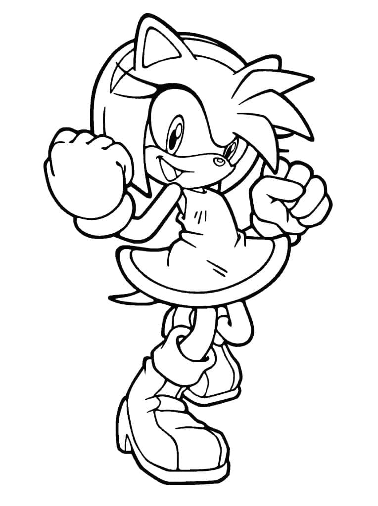 Free printable Sonic coloring page #180800 from Video Games collection