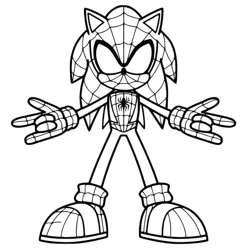 Free printable Sonic coloring page #180846 from Video Games collection Free printable Sonic coloring page #180846 from Video Games collection
